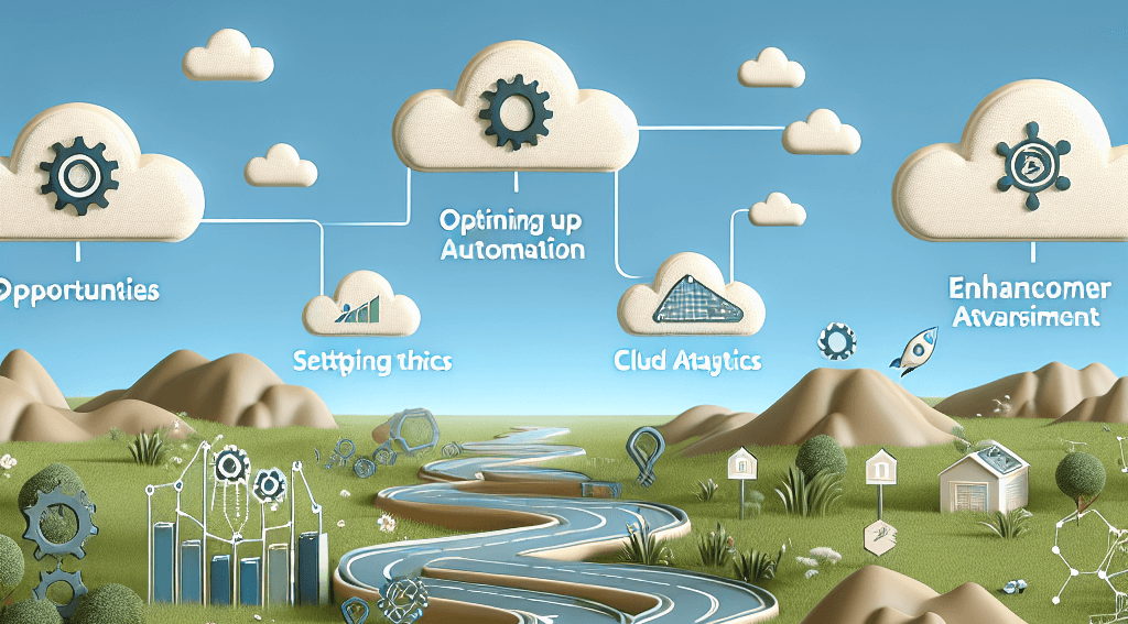 Illustration of business benefits and scalability